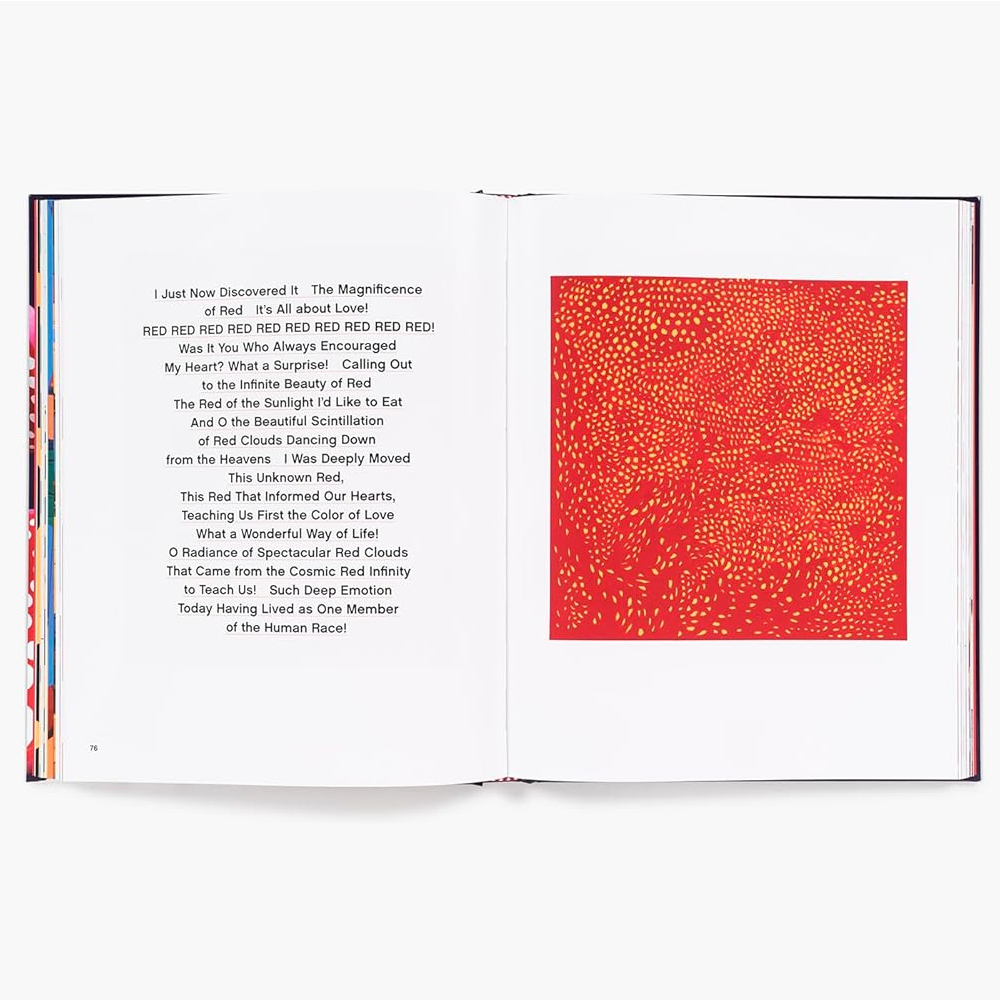 Книга по искусству Yayoi Kusama: I Spend Each Day Embracing Flowers