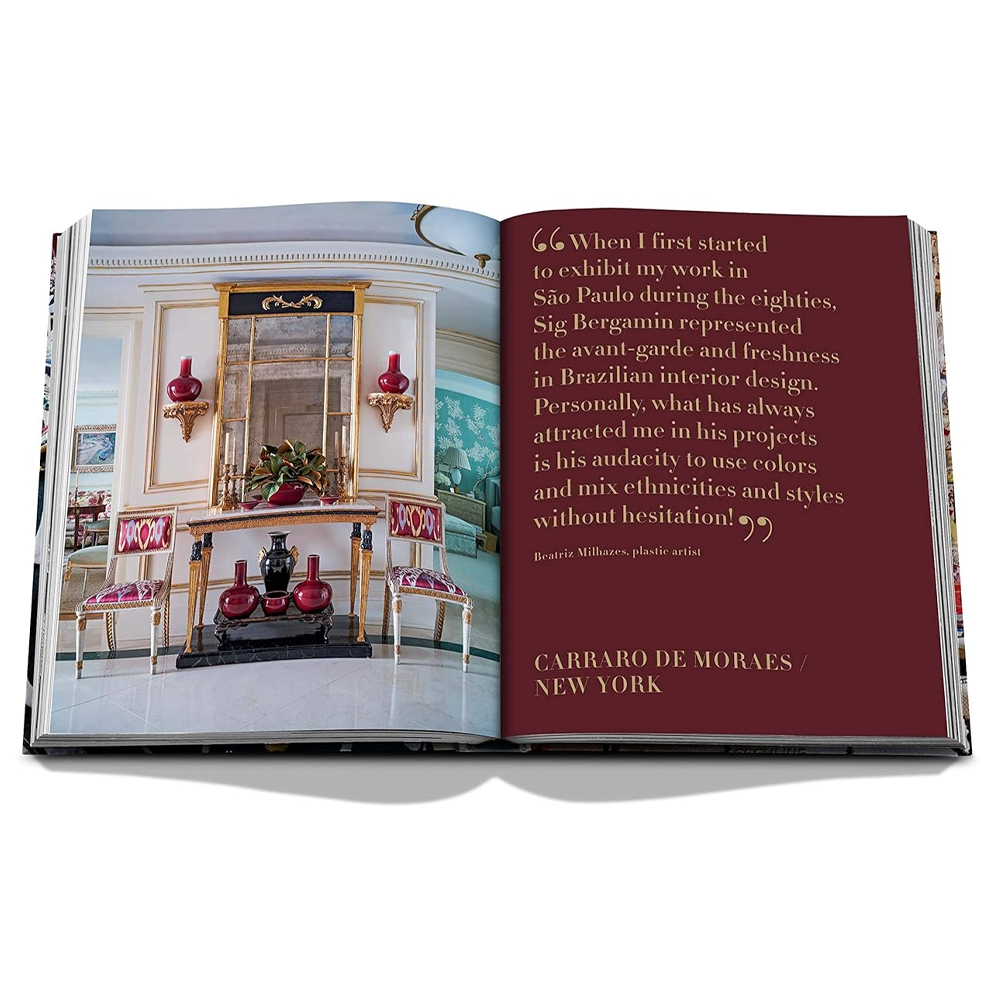 Книга подарочная Смелый бразильский стиль Сиг Бергамина Assouline Maximalism by Sig Bergamin