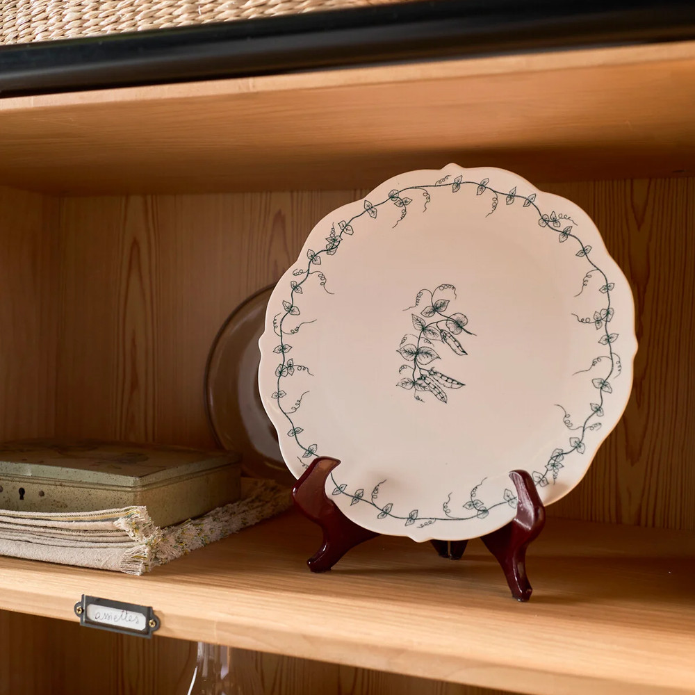 Книжный шкаф из массива сосны с металлической лестницей Burton Wood Cabinet