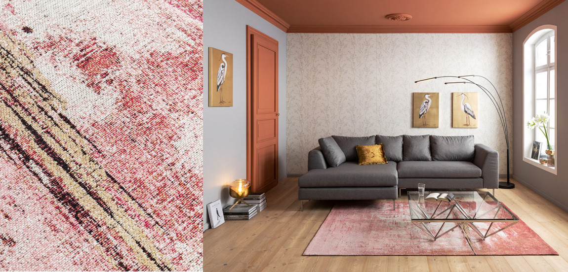 Ковер Abstraction red