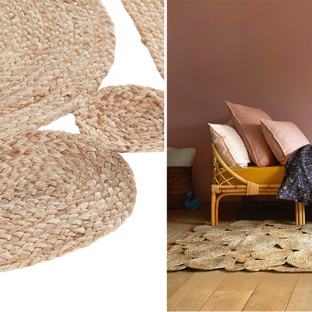 Ковер Carpet Jute Circles 100% джут