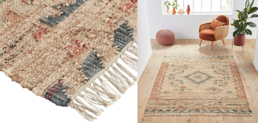 Ковер Carpet with Ornaments & Fringe