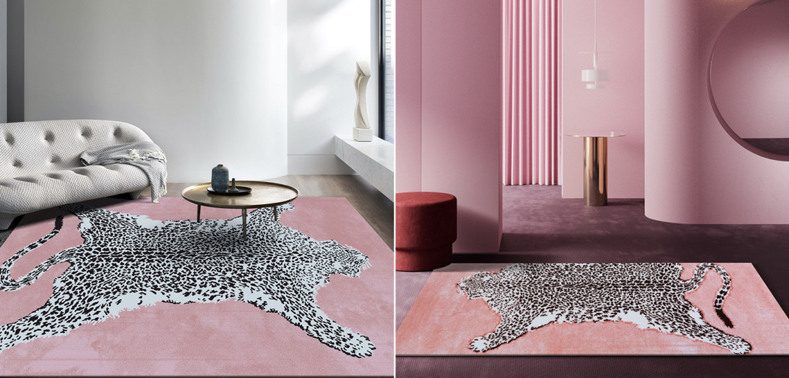 Ковер Colored Beasts pink