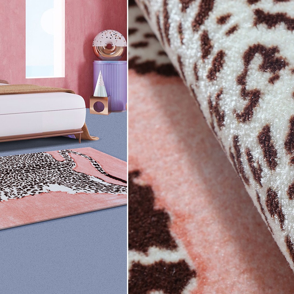 Ковер Colored Beasts pink