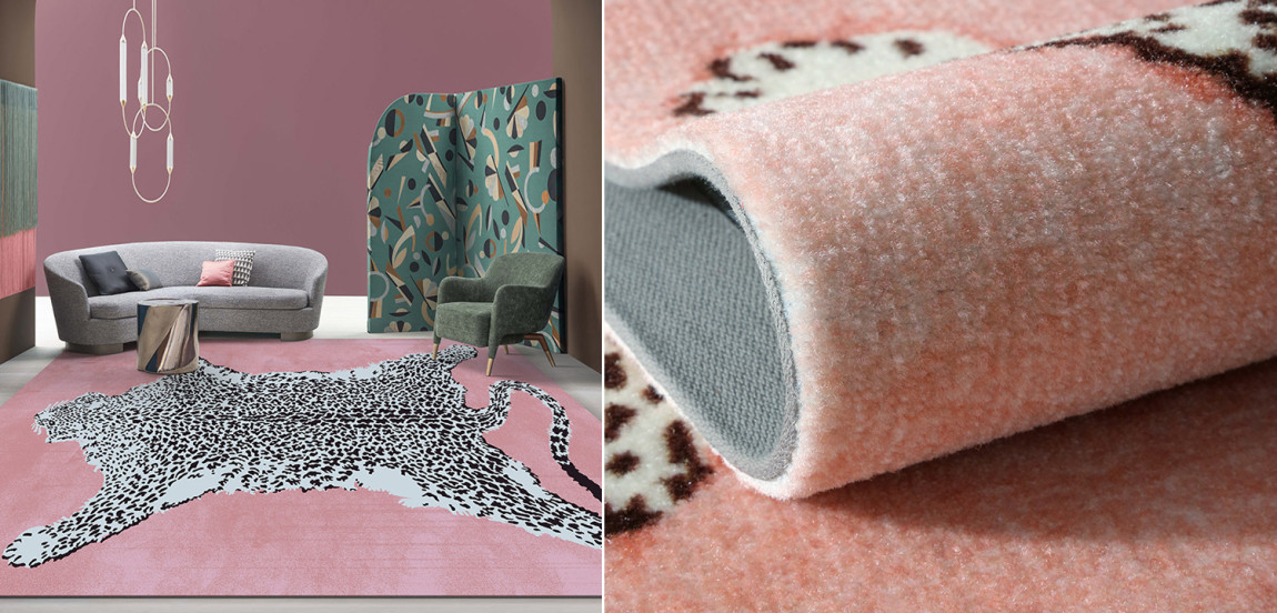 Ковер Colored Beasts pink