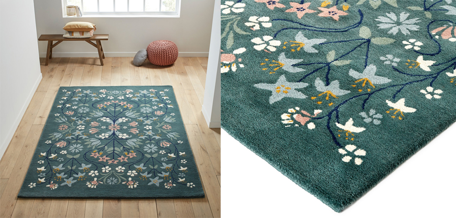 Ковер Floral Pattern 100% шерсть