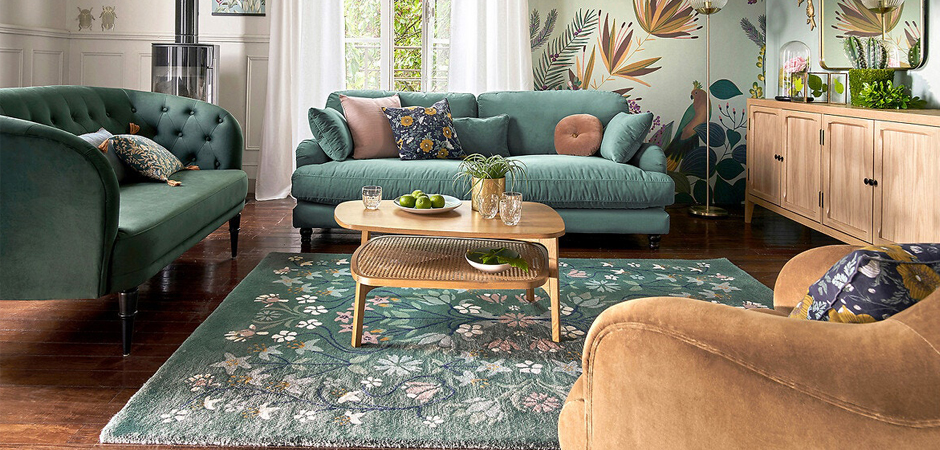 Ковер Floral Pattern 100% шерсть
