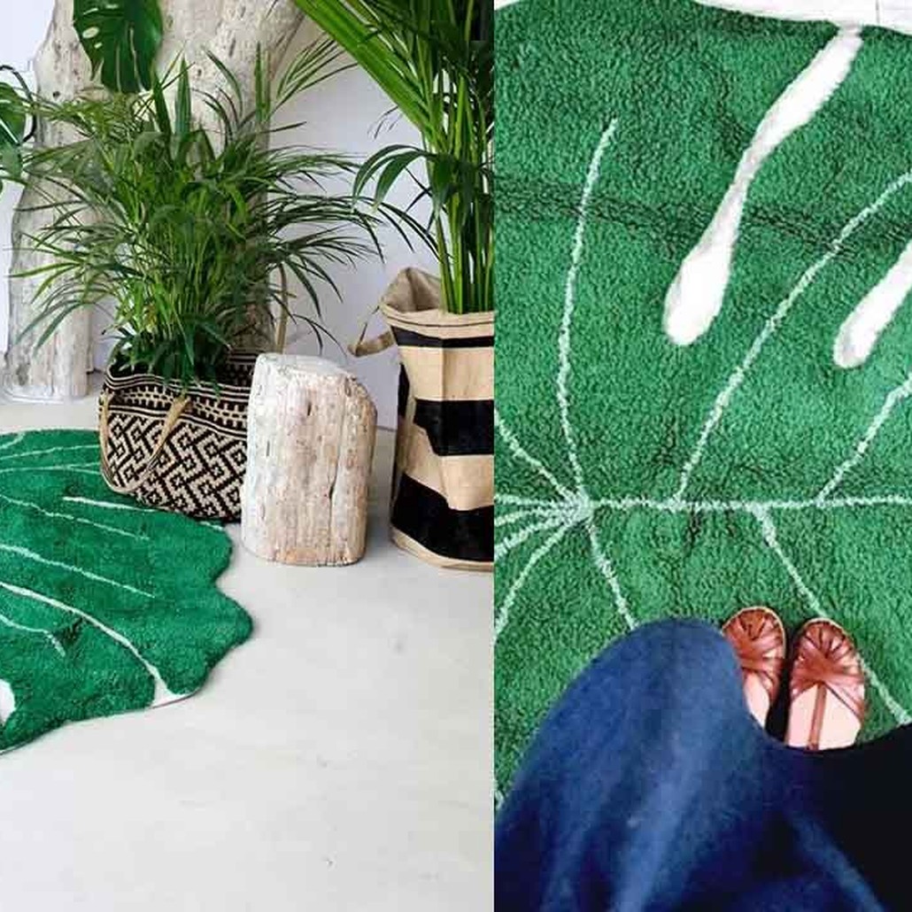 Ковер Monstera Leaf Carpet