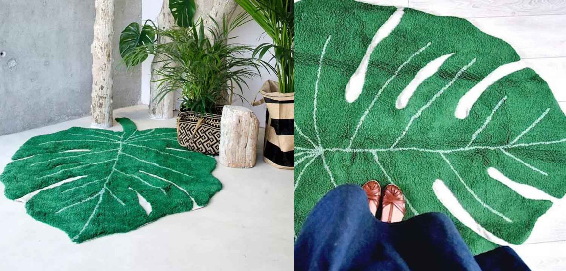 Ковер Monstera Leaf Carpet