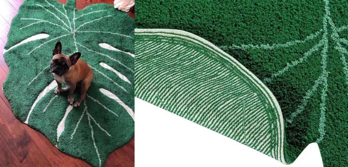 Ковер Monstera Leaf Carpet