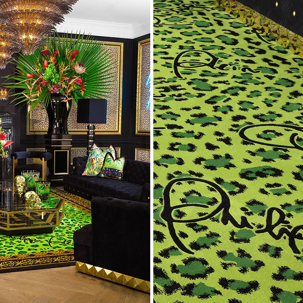 Ковер Philipp Plein Carpet Jungle 300 x 400 cm Зеленый