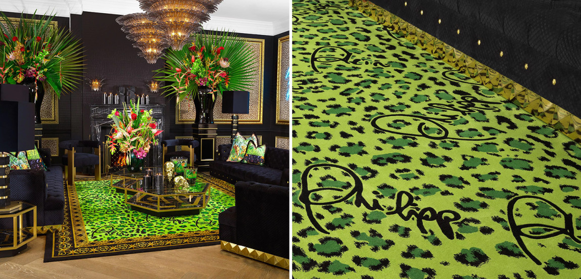 Ковер Philipp Plein Carpet Jungle 300 x 400 cm Зеленый