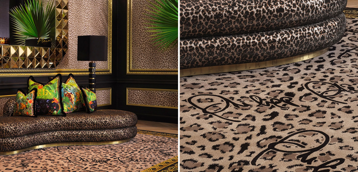Ковер Philipp Plein Carpet Jungle 300 x 400 cm Коричневый