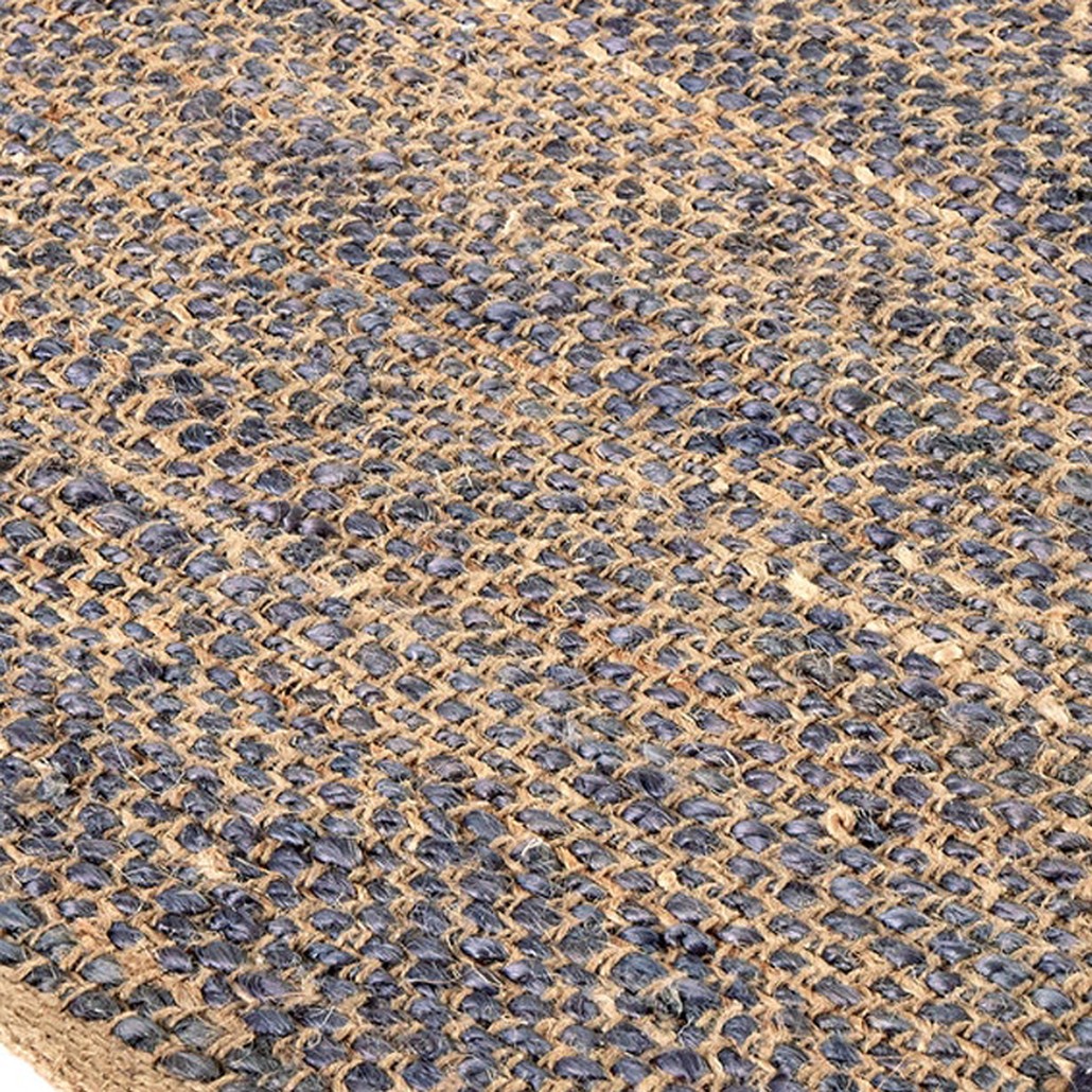 Ковер Rectangular Carpet blue 100% джут