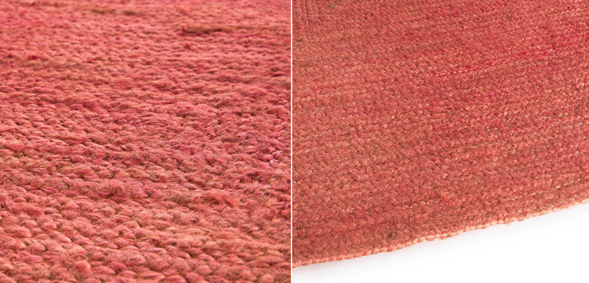 Ковер Rectangular Carpet red 100% джут