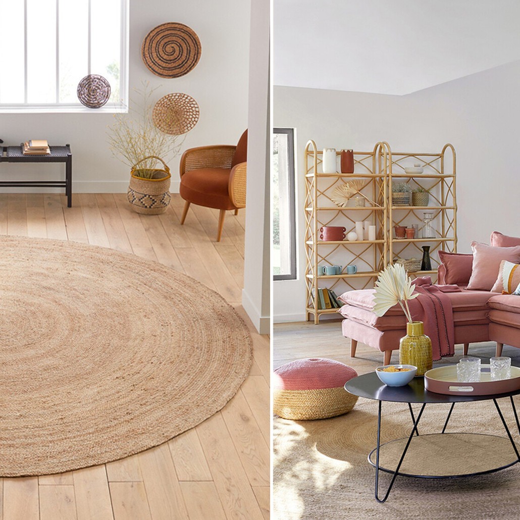 Ковер Round Carpet 100% джут