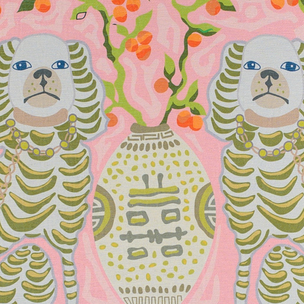Ковер Two Dogs Rug pink