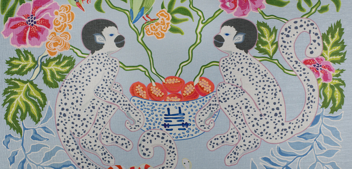 Ковер Two Monkeys blue