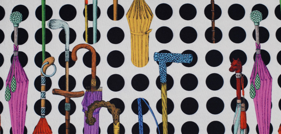 Ковер Umbrellas And Canes Fornasetti Rug