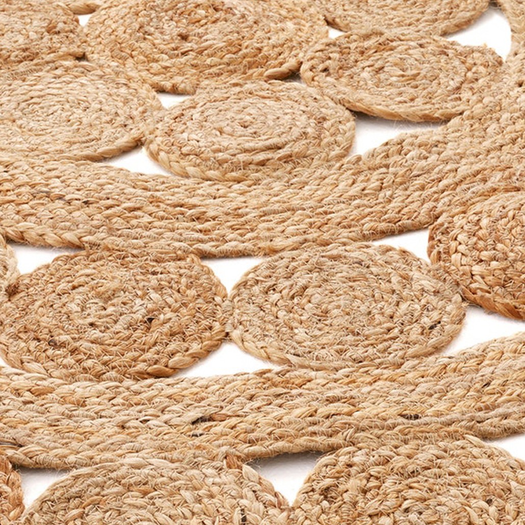 Ковер Wicker Circles Carpet 100% джут
