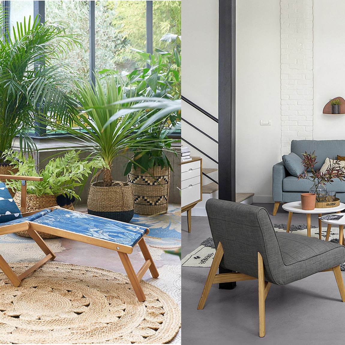 Ковер Wicker Circles Carpet 100% джут