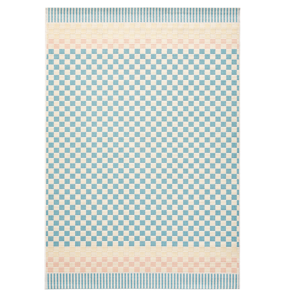 Ковер в винтажной расцветке  Check Рattern