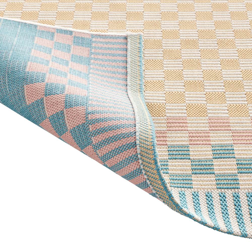 Ковер в винтажной расцветке  Check Рattern