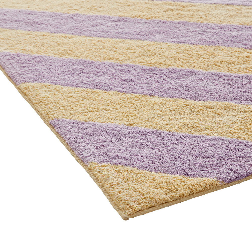 Ковер детский в полоску из хлопка Soft Hugs