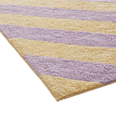 Ковер детский в полоску из хлопка Soft Hugs