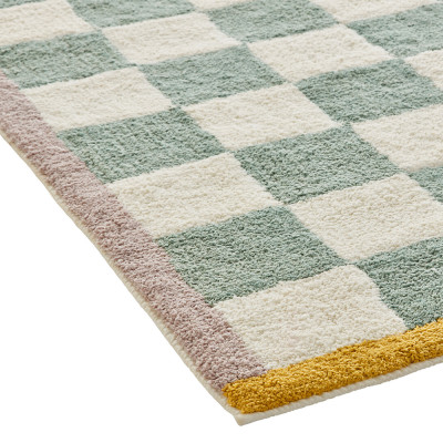 Ковер детский с шахматным принтом Soft Hugs