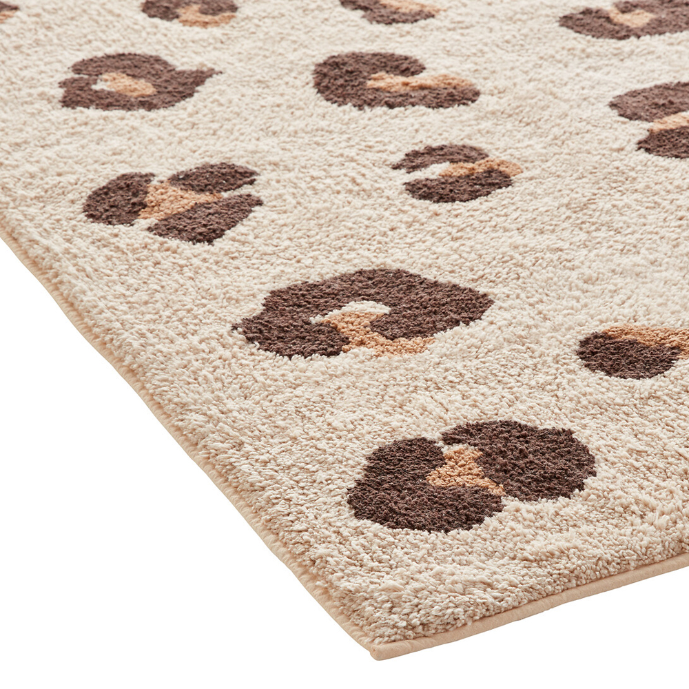 Ковер из хлопка с леопардовым принтом Soft Hugs