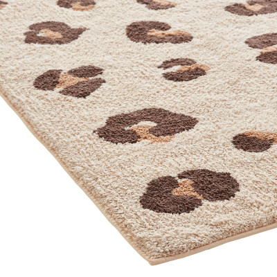 Ковер из хлопка с леопардовым принтом Soft Hugs