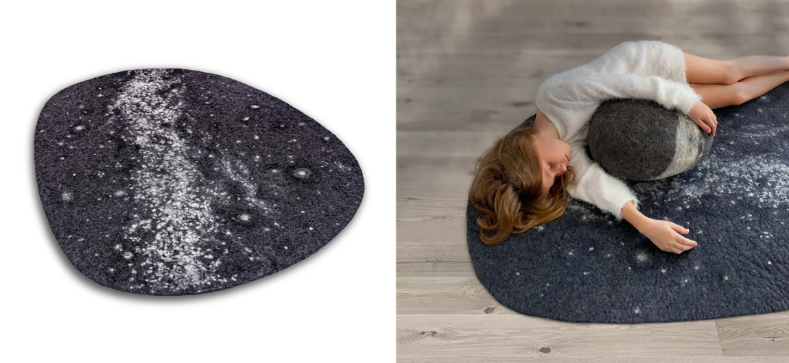 Ковер из Шерсти KATSU "MILKY WAY"