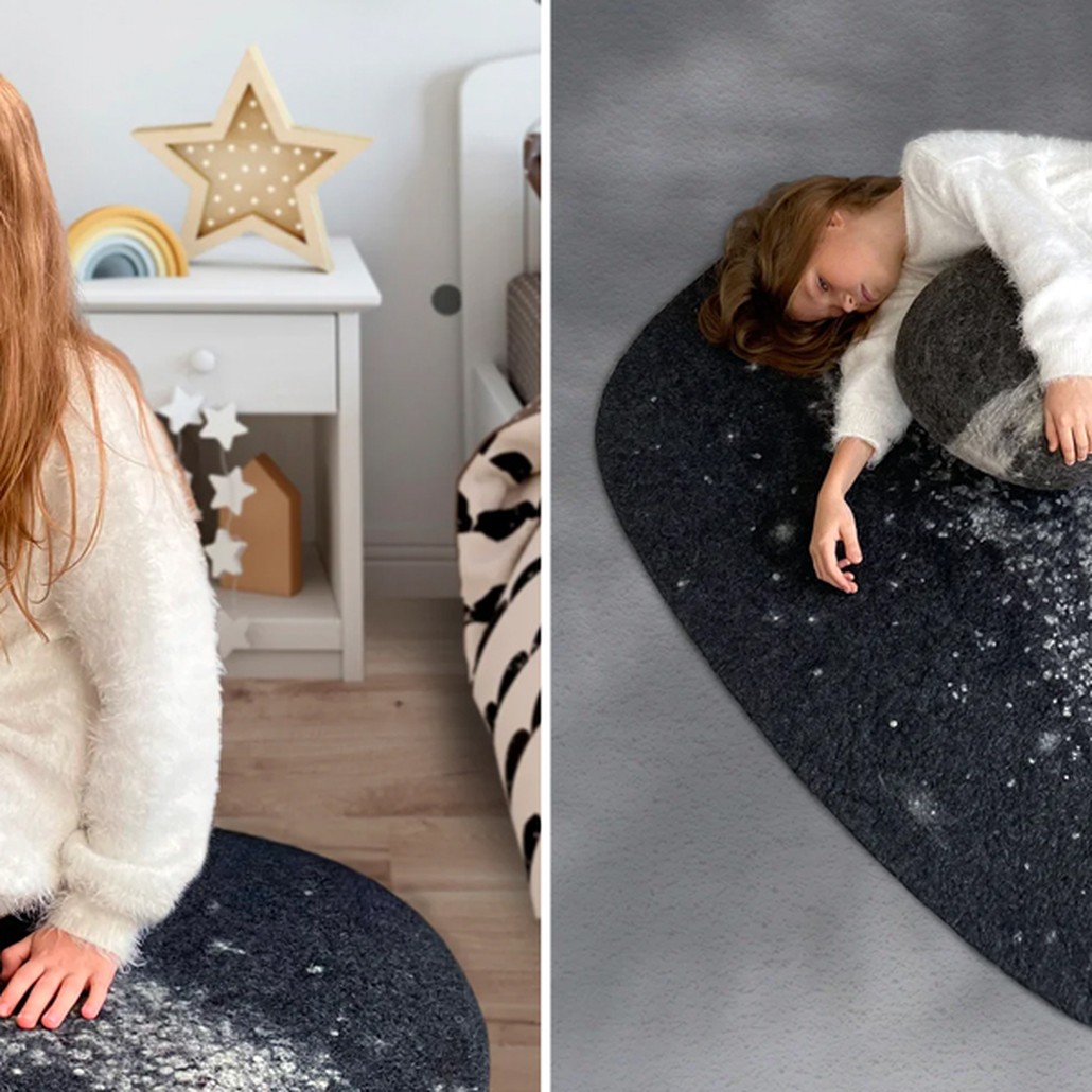 Ковер из Шерсти KATSU "MILKY WAY"