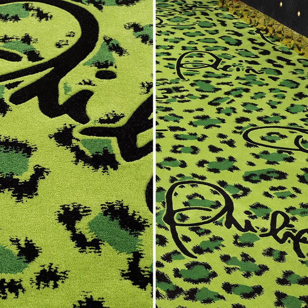 Ковер круглый Carpet Jungle 280 cm Зеленый