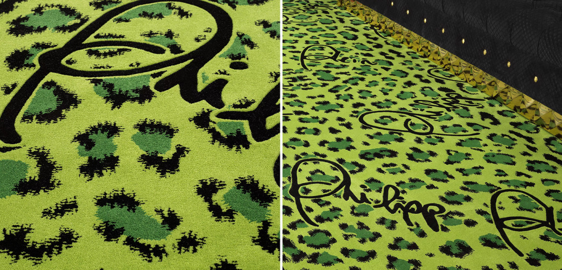 Ковер круглый Carpet Jungle 280 cm Зеленый
