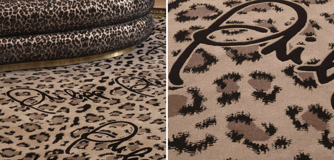 Ковер круглый Carpet Jungle 280 cm Коричневый