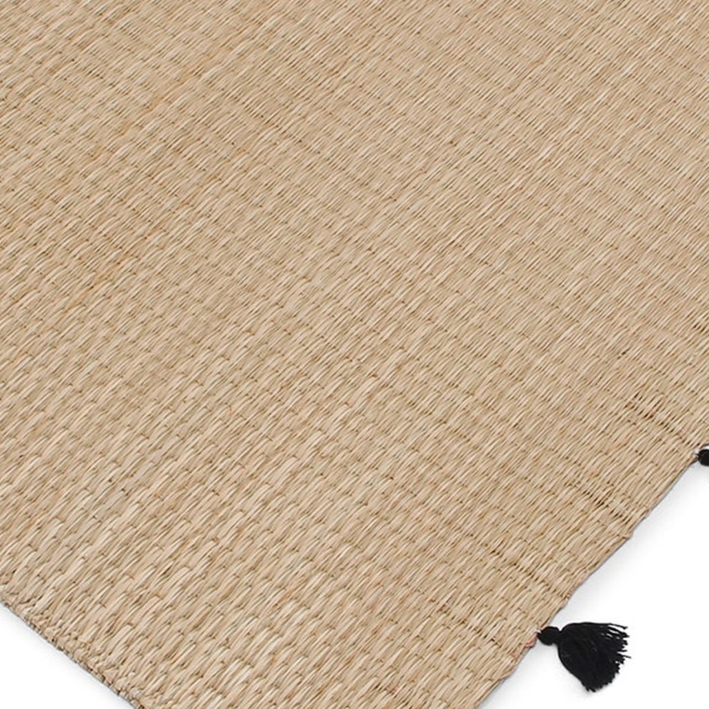 Ковер с помпонами Wicker Carpet