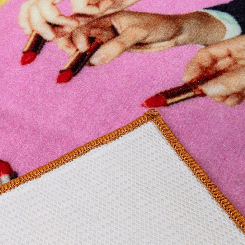 Коврик Seletti Lipstick Pink