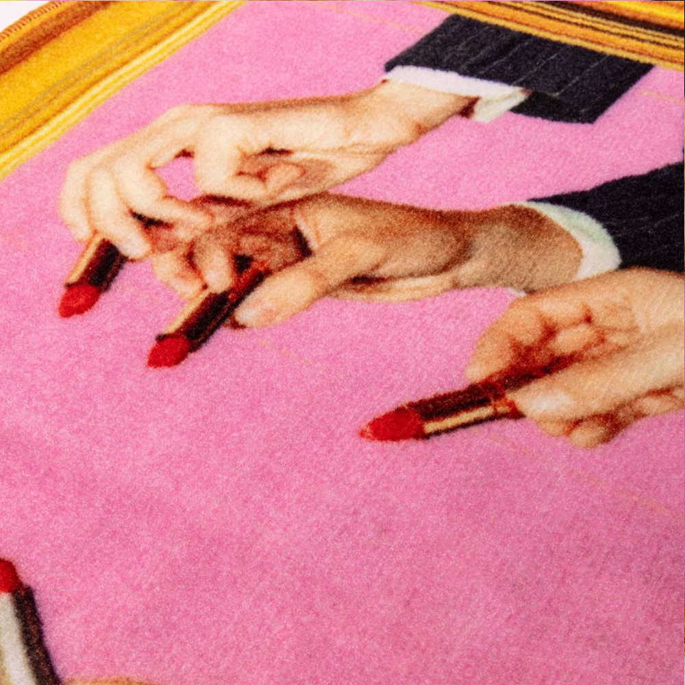 Коврик Seletti Lipstick Pink