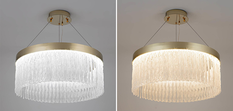 Кольцевая Светодиодная Люстра Harrison Brass