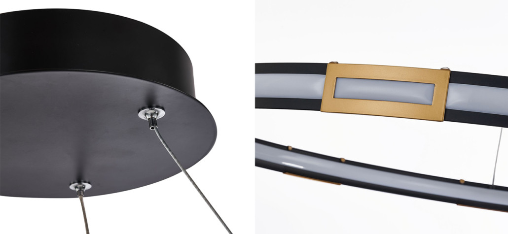 Кольцевая светодиодная люстра Range