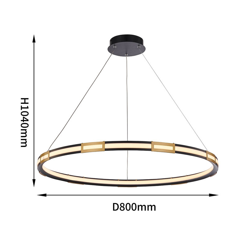 Кольцевая светодиодная люстра Range