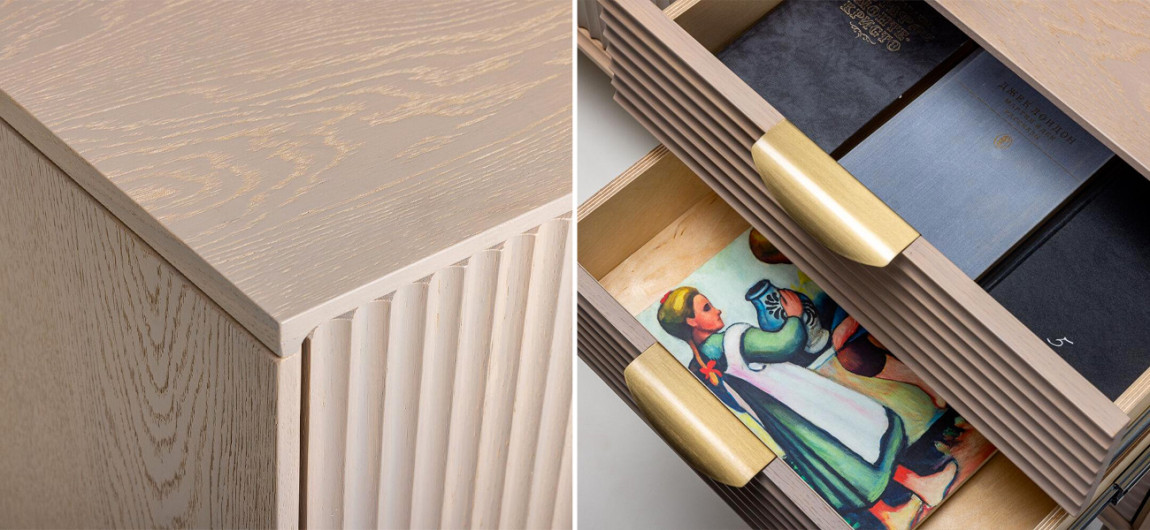 Комод Antique Order Бежевый Шпон Дуба