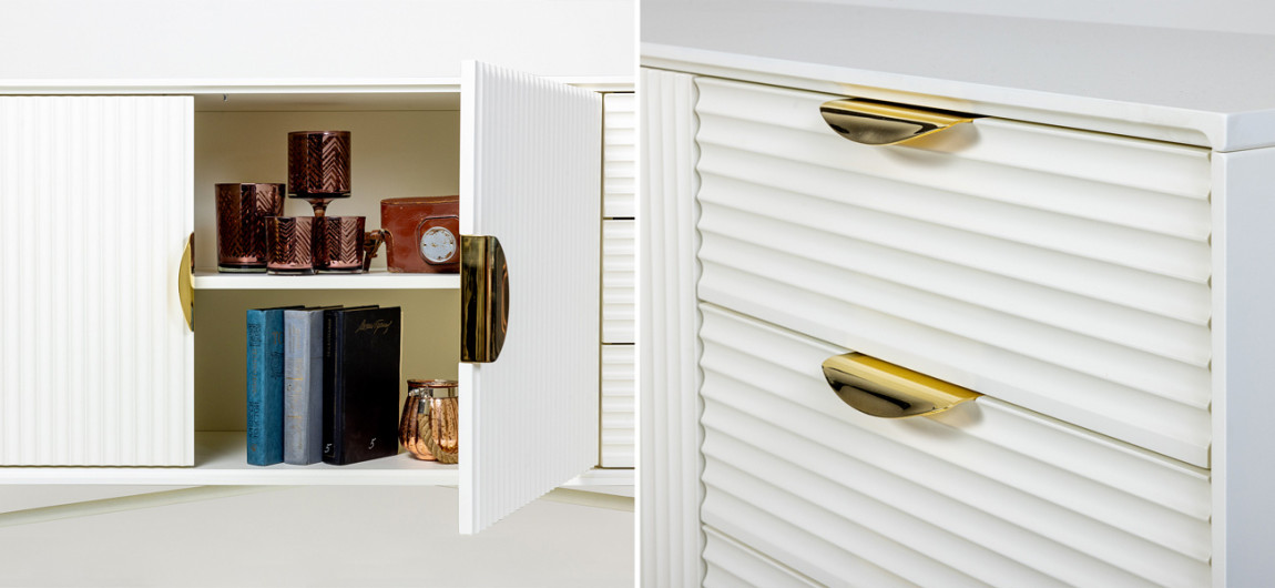 Комод Antique Order Белый 160 см