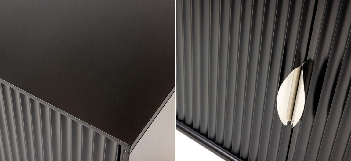 Комод Antique Order Черный 110 см