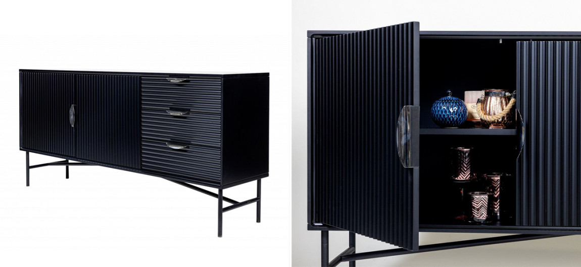 Комод Antique Order Черный 160 см