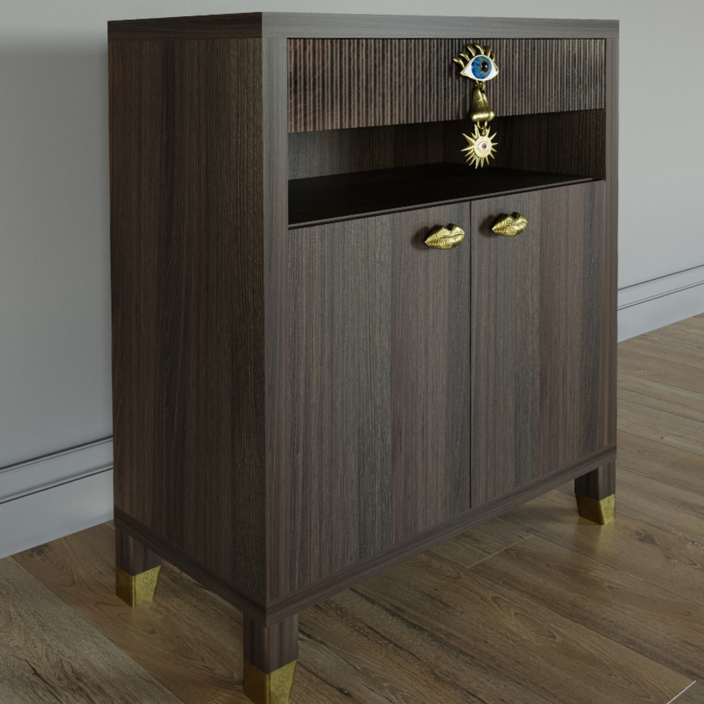 Комод Elsa Dreams Walnut Двухстворчатый