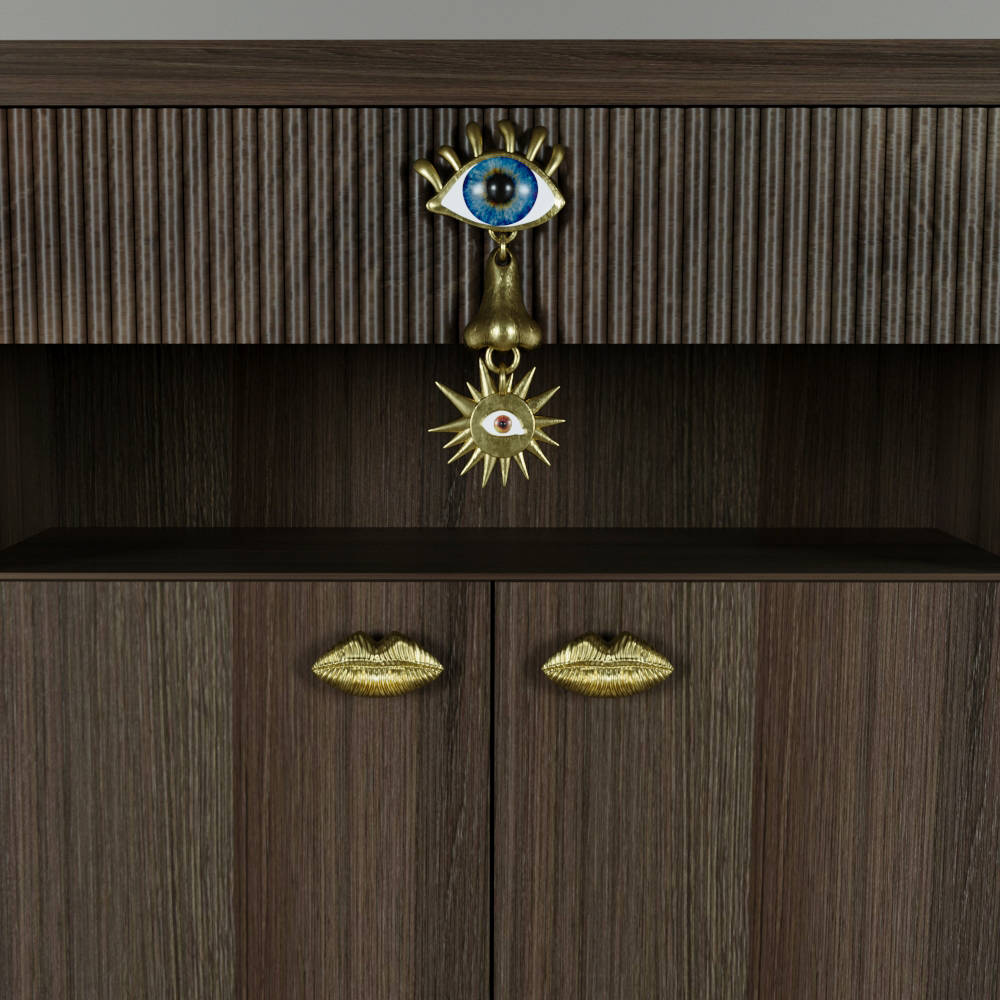 Комод Elsa Dreams Walnut Двухстворчатый