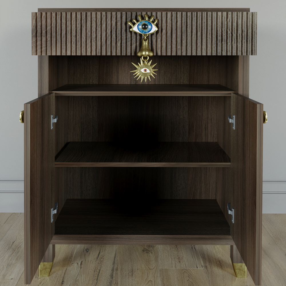 Комод Elsa Dreams Walnut Двухстворчатый